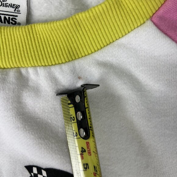 Disney X Vans Off The Wall Minnie Mouse Sweater Pullover Retro Womens Large - Picture 5 of 11